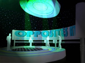 Final visual for dating show 'Opposites Attract'