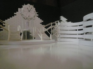 Scaled set model for Saturday Morning Children's show 'TimeZone'